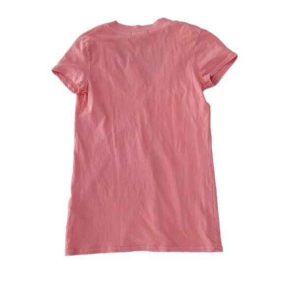 NWT James Perse Standard V-Neck Coral Tee Size 0 - Picture 3 of 7
